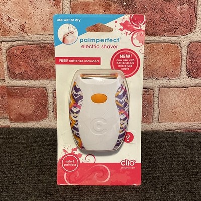 Clio Palmperfect Compact Electric Shaver Cordless and Wet-Dry Shaver