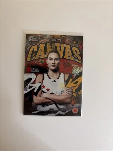 2025 Topps Chrome McDonald's All-American EMILEE SKINNER Concrete Canvas SP CC-9