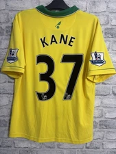 Norwich City Football Shirt Retro Classic 2012 2013 Harry Kane Munich Errea