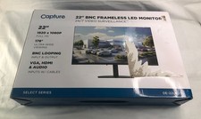 Capture 0E-22LED3 22" Select Series BNC Frameless FHD LED Monitor, 1920 x 1080