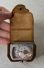Etalon Light Meter Compact I 1 Chuo Electronics vintage w/ Leather case