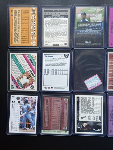 Bo Jackson 20 Card Lot All Different - Picture 6 of 8