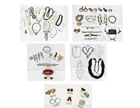 Lot of 53 pieces of Signed and Vintage Estate Jewelry incl. Bakelite & Designer