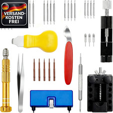 Uhrenwerkzeug Set Batteriewechsel Uhrmacherwerkzeug für Armband Reparatur 2 Stüc