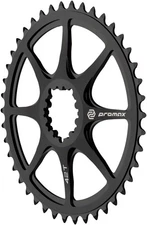 Promax 42T Aluminum Direct Mount Chainring - Lightweight 3-Bolt, Black