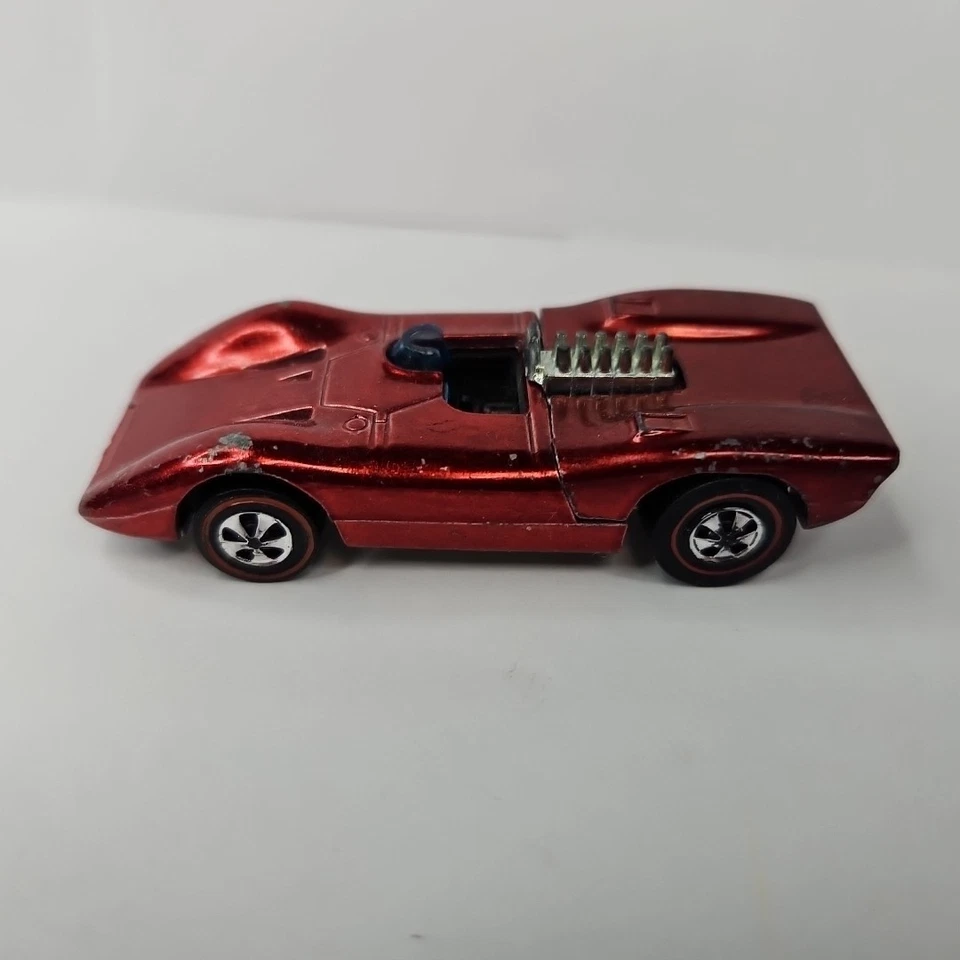Hot Wheels Redline FERRARI 312P  Red HK Black Interior  - Image 4 of 4