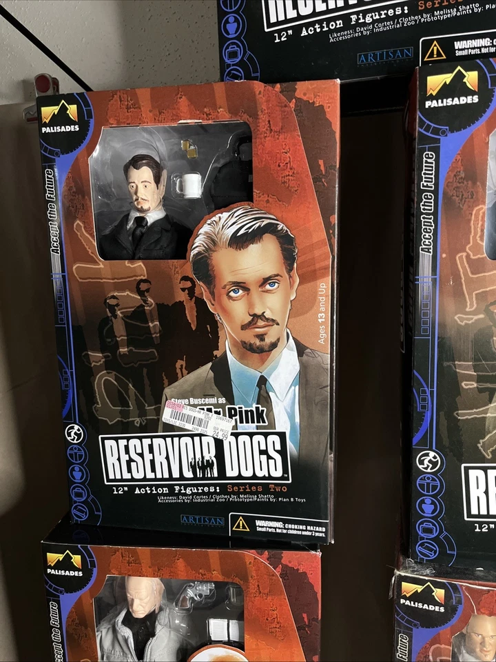 Juego de 5 figuras de acción Reservoir Dogs Palisades originales de 12" en caja 2001 Foto 4 de 4