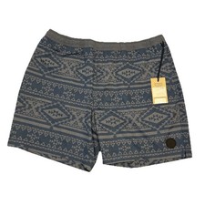 Chubbies The Thighbrids 7  Gym Swim 2.0 Trunks Men  s Size 2XL Blue NWT Aztec