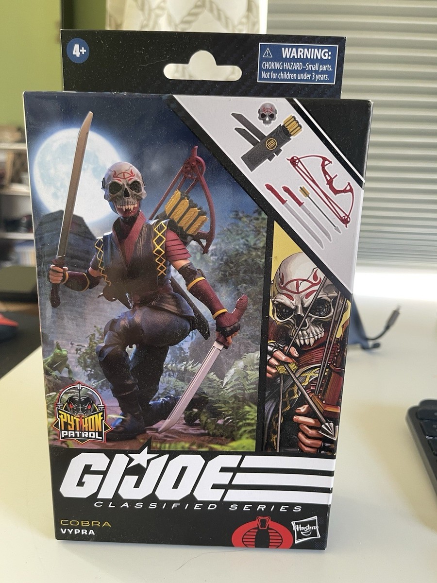 Figurine G.I. Joe Classified – Vypra Python Patrol – Hasbro (neuve)