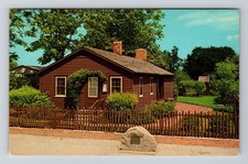 Galesburg IL-Illinois, Birthplace of Carl Sandburg, Antique Vintage Postcard