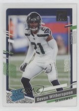 2023 Panini Clearly Donruss Rated Rookie Devon Witherspoon #99 1kt5