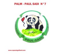 Capsule de champagne  PAUL SADI  N°7