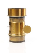 Derogy Petzval Rare Brass Lens Portrait No. 2, near mint