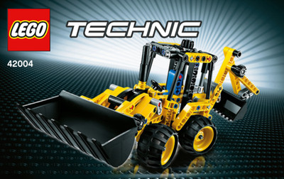 Lego Technic 2-in-1  Set  42004  /  Mini-Baggerlader + Teleskoplader