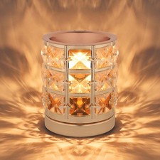 Crystal Wax Melt Warmer Candle Wax Warmer for...