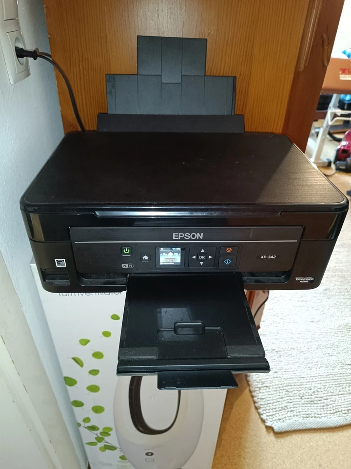 Epson XP-342 Expression Home Tintenstrahl-Multifunktionsdrucker - Schwarz - Bild 3 von 4