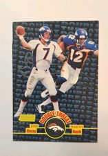 1998 Topps Stadium Club - Double Threat John Elway, Marcus Nash #DT5 (RC)