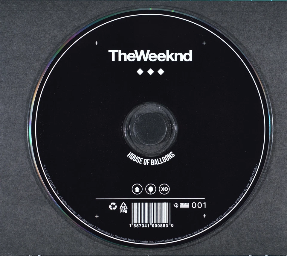 Trilogy by The Weeknd [Canada - 3CDs - XO&CO 2012 ] - NM (read) - Image 3 of 4