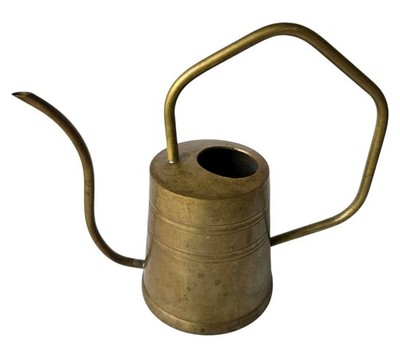 Vintage Brass Watering Can Unique Style