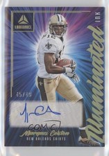 2022 Panini Luminance Illuminated Ink Gold 45/49 Marques Colston Auto qf8