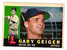 1960 Topps - #184 Gary Geiger