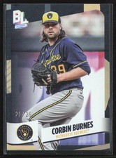 Corbin Burnes 2024 Topps Big League Black Foil /25 #230 Baltimore Orioles