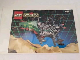 LEGO Space Police 6897 Rebel Hunter 1992 Complete w/ Box & Instructions Retired