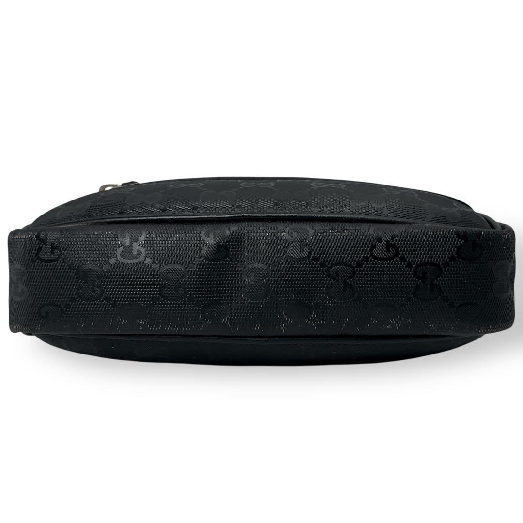 GUCCI Implement Shoulder Bag Camera Bag Black PVC… - image 8