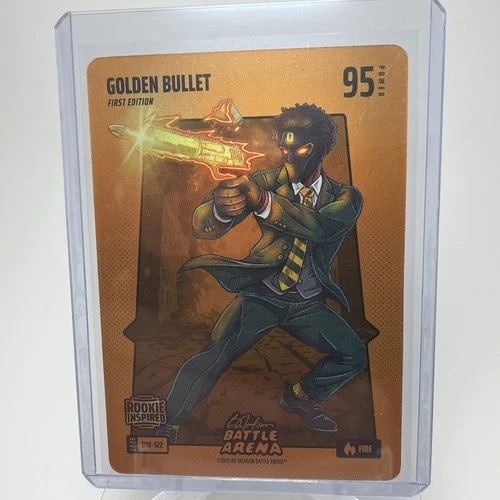 2026 Bo Jackson Battle Arena Orange Battle Foil Golden Bullet \'Matthew Golden\'