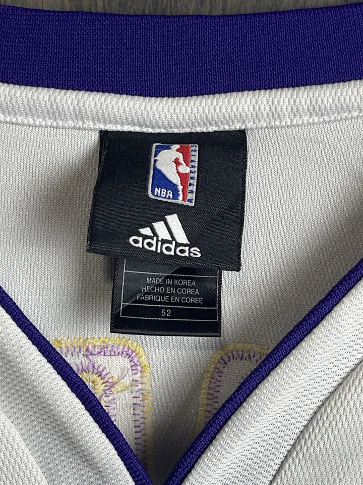 Camiseta deportiva de baloncesto Reebok 2000s LA Los Angeles Lakers Lamar Odom #7 para hombre talla 52 Foto 4 de 4