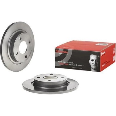 2x Brembo 08.D566.11 Bremsscheibe für FORD FIESTA HJ HF