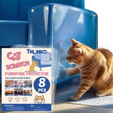 Sofa Protectors from Pets - 8 Pack Cat Anti Scratch Furniture Protectors Twi...