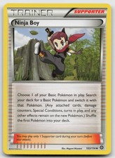 Ninja Boy 103/114 Steam Siege Pokemon Lightly Played
