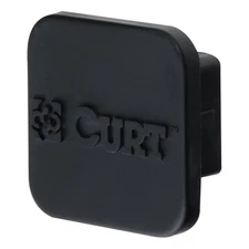 Curt 22275 1-1 / 4 in. x 1-1 / 4 in. Receiver Tube Cover, Black