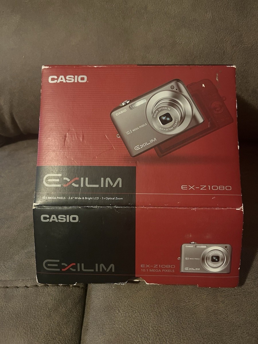 Casio EXILIM ZOOM EX-Z1080 10.1MP Digital Camera - Black for sale