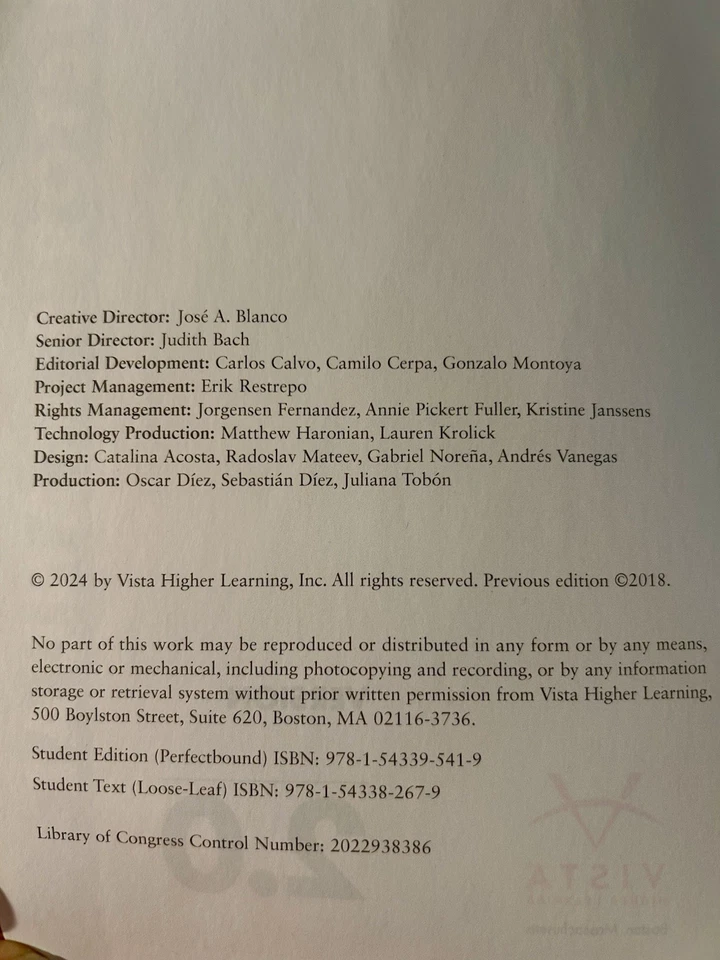 Portales Intermediate Spanish Instructor's Manual Version 2.0- Jose A. Blanco - Image 4 of 4