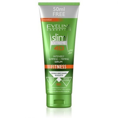 Eveline Cosmetics Slim Extreme 4D Serum Zur Figurformung & Fitness Creme 250 ml