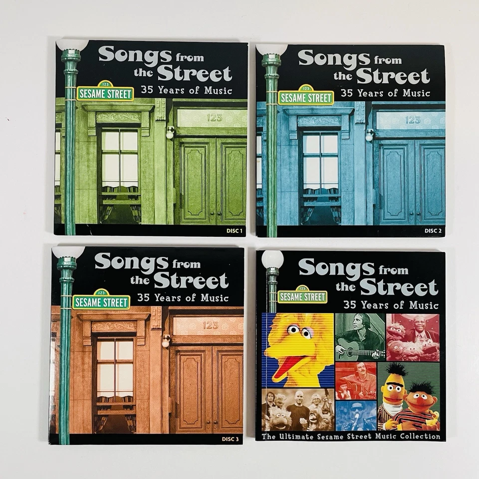Songs from the Street: 35 Years of Music By Sesame Street (3-CD Set + Booklet) - Image 3 of 4