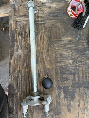 (SP) 1986 Honda TRX125 OEM Steering Stem with Clamp, Tie Rod Bracket, Rubber Cap