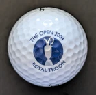 vtg - 2004 BRITISH OPEN - Logo ball - Royal Troon Golf Club - PGA Tour