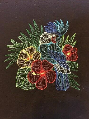 Redwork Rippled Angels EMBROIDERED 10 QUILT BLOCKS
