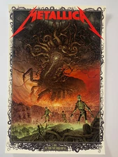 Metallica The Thing That Should Not Be Song Poster Giclee Official Limited EDTN