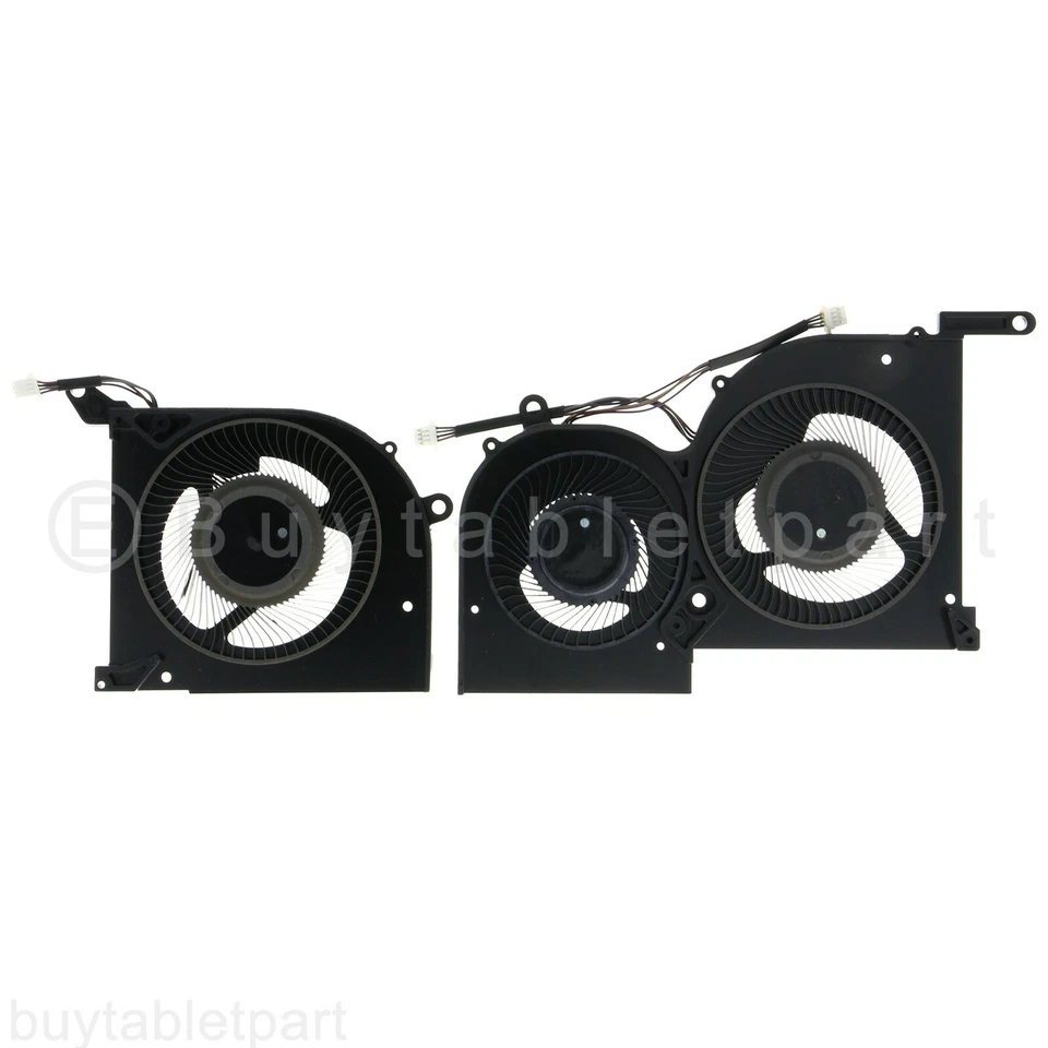 CPU+GPU Cooling Fan For MSI GS66 WS66 Stealth 10SD 10SE 10SF 10SFS 10SGS MS-16V1 - Image 4 of 4