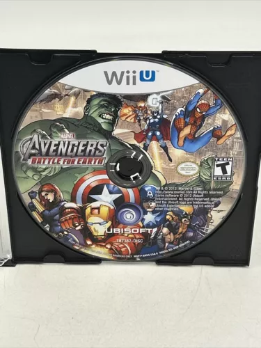 Marvel Avengers: Battle for Earth (Nintendo Wii U 2012) Disc Only Tested & Works