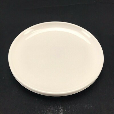 Tabletops Gallery STAX Porcelain 8-1/4'' Coupe Salad Plate WHITE 