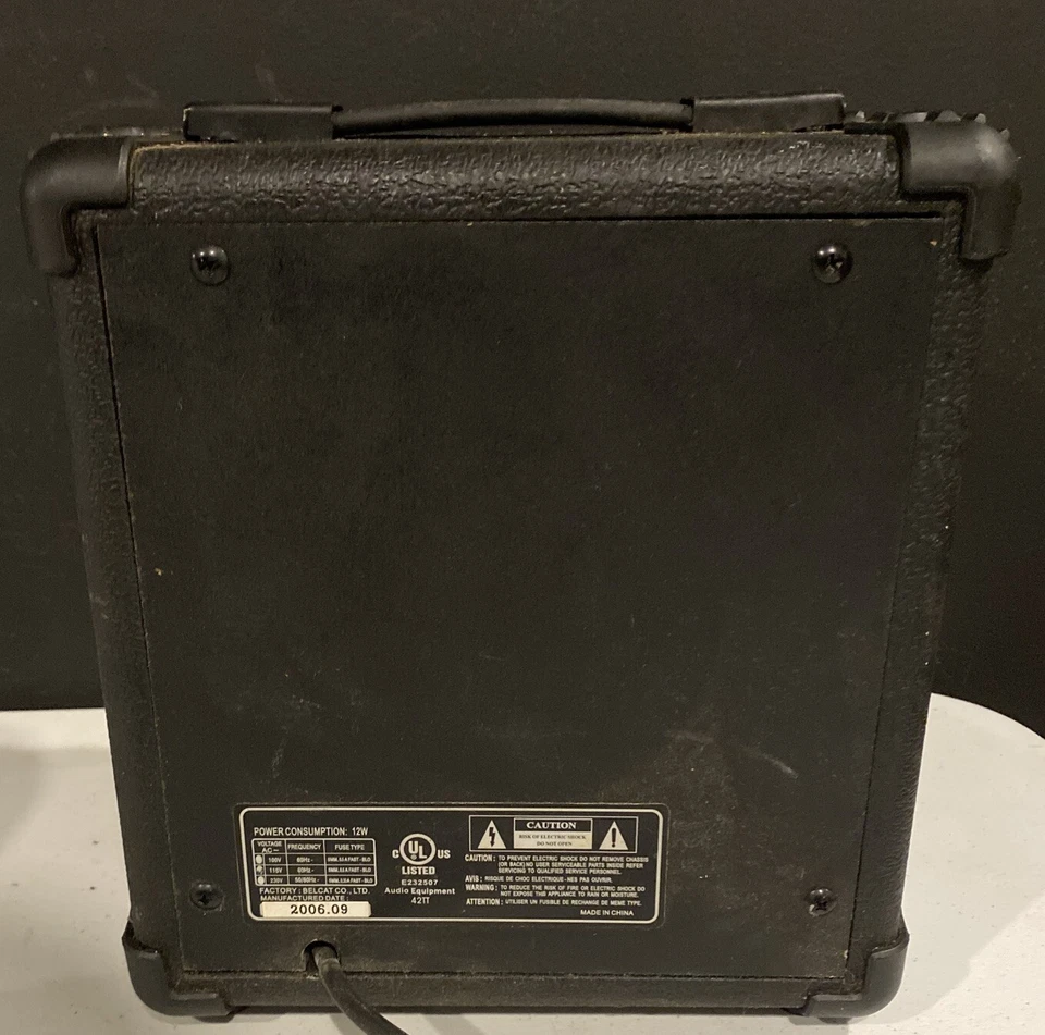 Epoch~Guitar Amplifier G-10~12W~Excellent Condition - Image 4 of 4