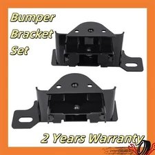 Front Driver & Passenger Bumper Bracket Set For Silverado Sierra 1500 03-06 07