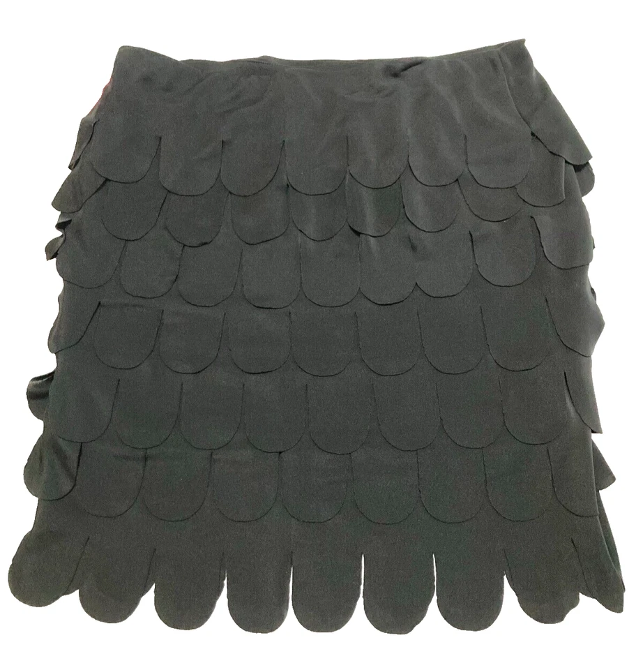 NWT $115 JS Collections Sz 14 Pull On Stretch Layered Work Party Cocktail Skirt - Image 3 of 4