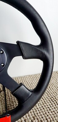 MOMO Honda Access F 1 RARE Leather Steering Wheel EE9 EG6