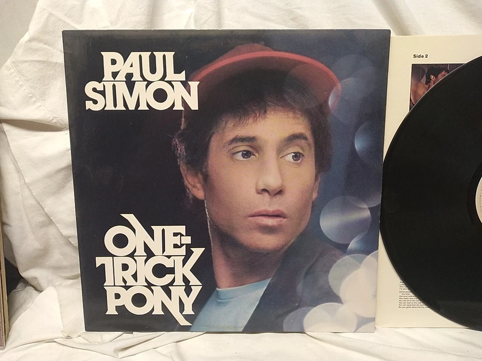 Paul Simon One-Trick Pony Vinyl LP Warner Bros. Records HS 3472 1980 - Imagem 2 de 4